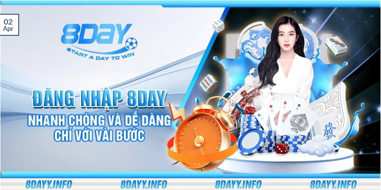 Đăng ký tài khoản tại 8Day?