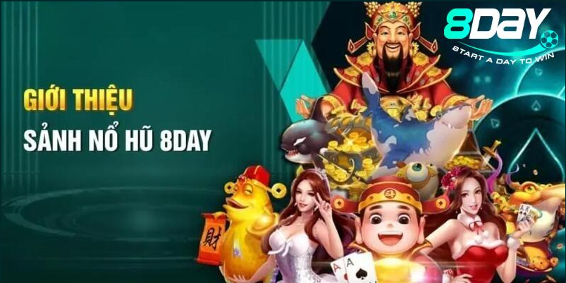 Nổ hũ 8Day trải nghiệm game nổ hũ đỉnh cao